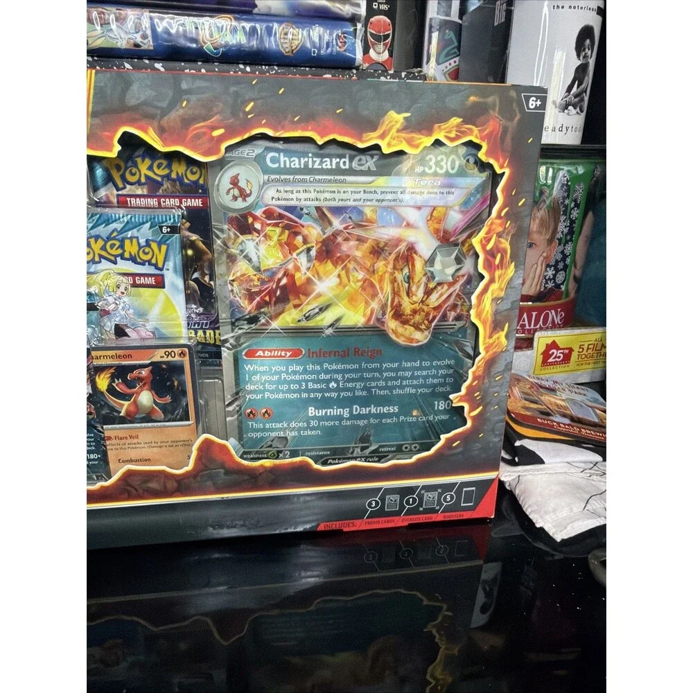 2024 Pokemon TCG Charizard ex Special Collection Box Sealed 5 Booster Packs NEW